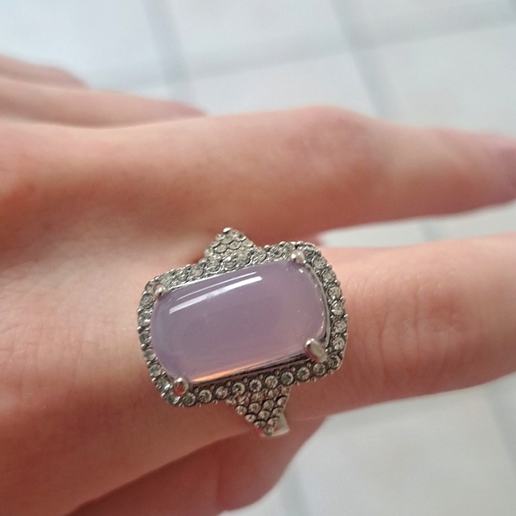 Sparkly purple gem ring - Picture 3 of 4